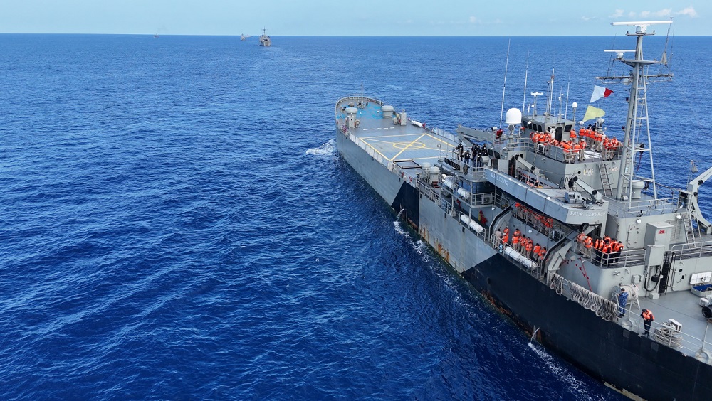 Marina realizó Ejercicio de Adiestramiento Nivel V, frente a las costas de Manzanillo