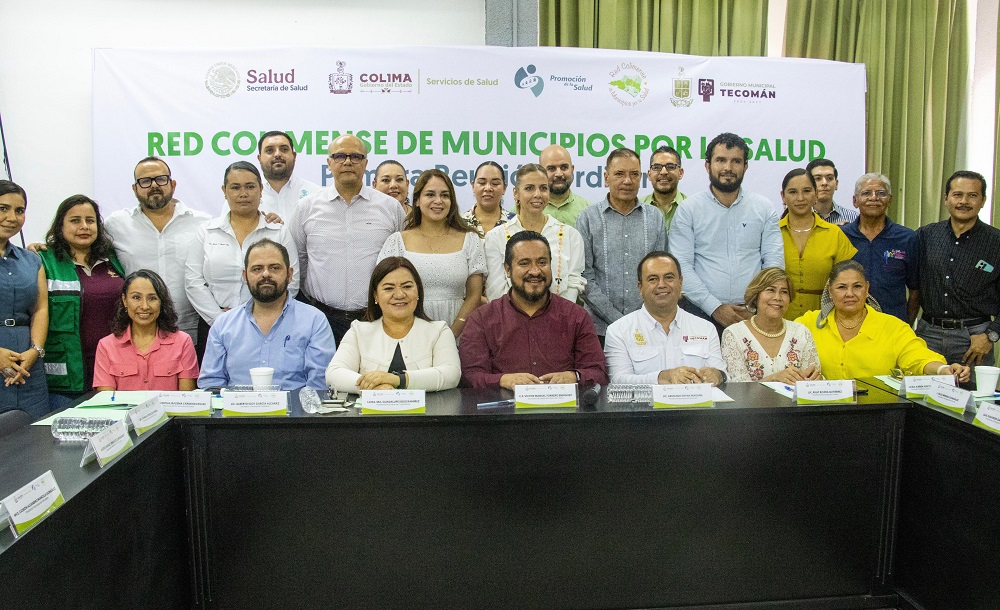 Municipios del Estado de Colima reafirman compromiso con la Salud Pública