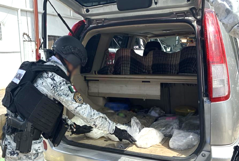 En operativos federales continúan las detenciones, decomiso de drogas y armas en diferentes estados de la República