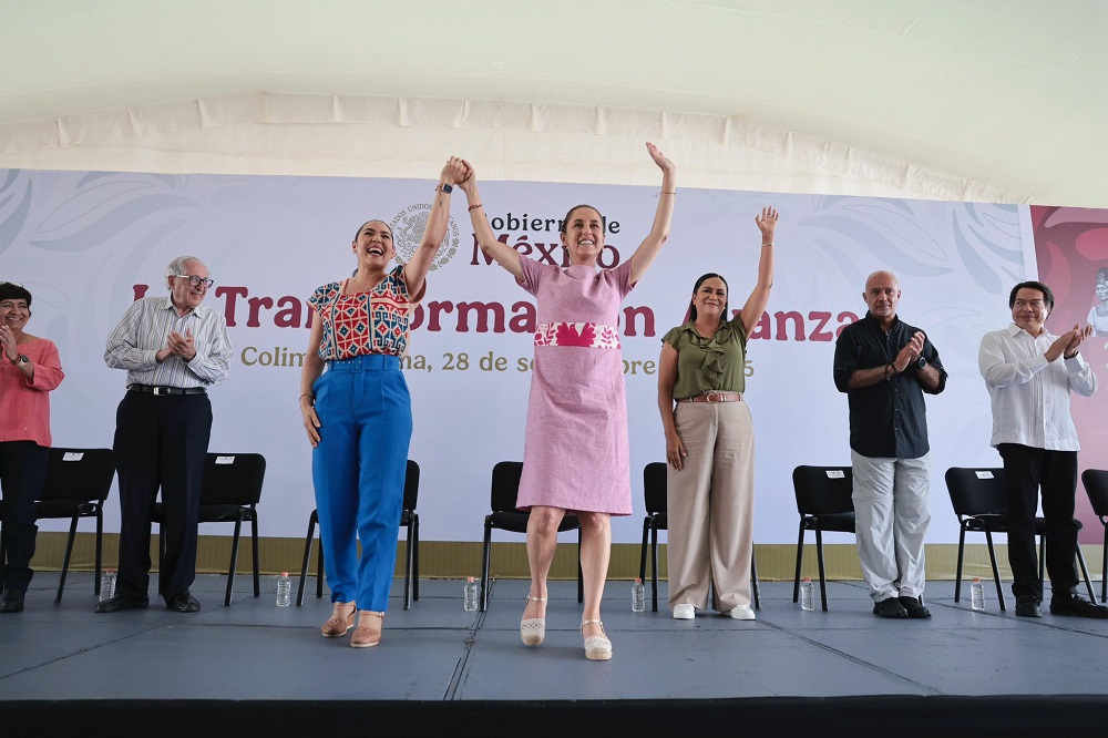 Con la Cuarta Transformación más de 111 mil colimenses salieron de la pobreza: Presidenta Claudia Sheinbaum