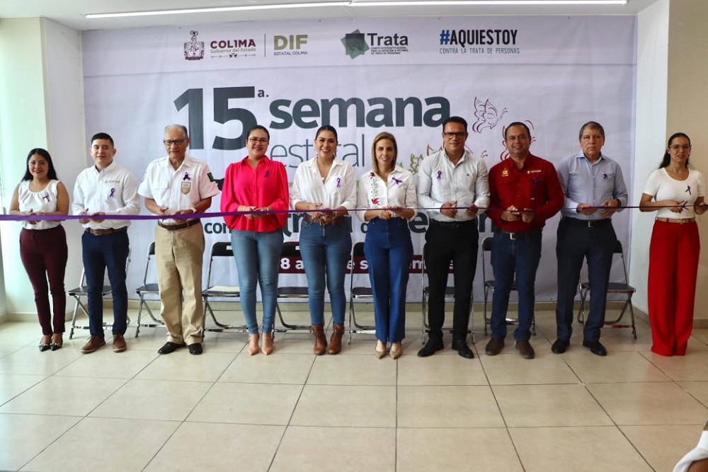 Inicia DIF Estatal Colima la 15ª Semana contra la Trata de Personas