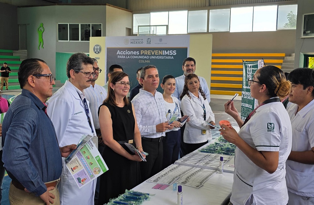 Realiza IMSS Colima jornadas PrevenIMSS para estudiantes de la Universidad de Colima