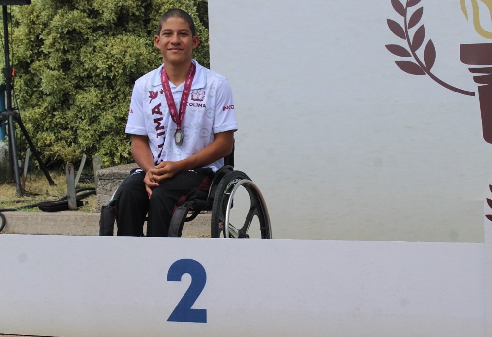 Mateo Gómez da medalla de plata a Colima en Paralimpiada Nacional Conade 2025