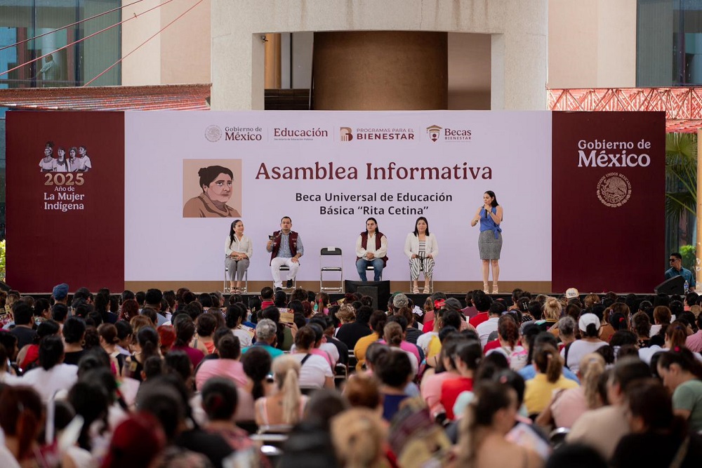 Indira: con ColiBecas y Beca ‘Rita Cetina’ bajó deserción escolar en secundaria