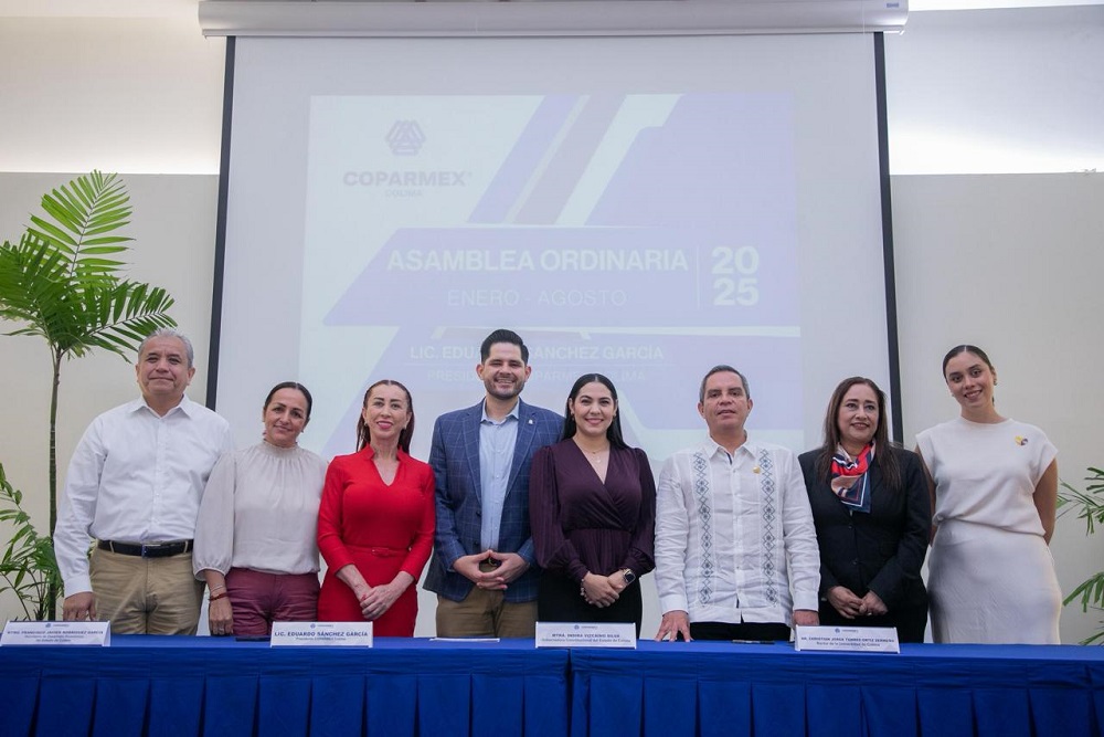 Indira Vizcaíno reconoce aporte del sector empresarial en avances logrados por Colima en bienestar económico