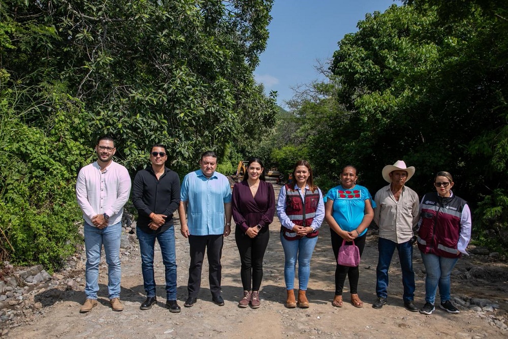 Indira Vizcaíno supervisó avance dos #ObrasQueTransforman Zacualpan; se invierten más 5.8 mdp