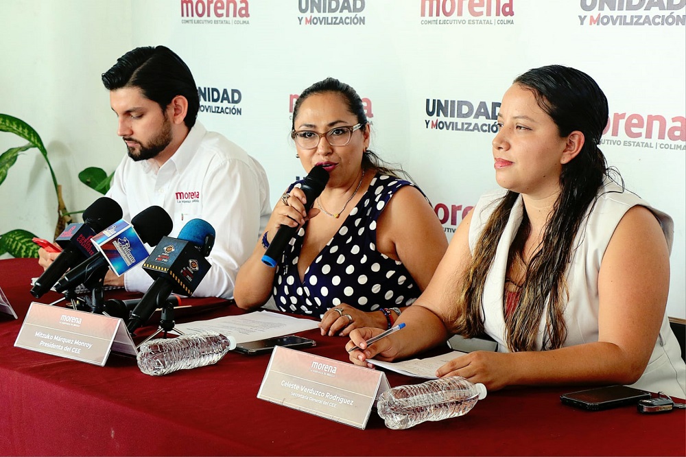 Claudia Sheinbaum construye un país de derechos, bienestar y justicia social: Morena Colima