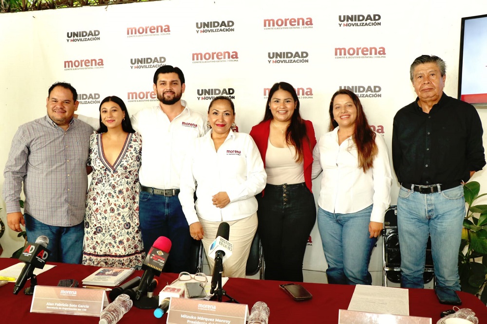 Colima, protagonista en Primer Informe de Claudia Sheinbaum: Morena Colima