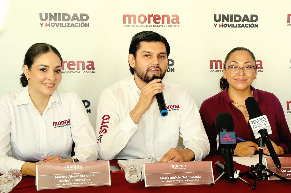 A paso firme, avanza conformación de Comités Seccionales de Morena en Colima