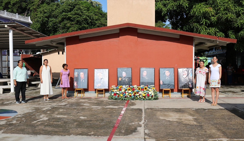 Rosi Bayardo llama a fortalecer la unidad y el compromiso con la patria en homenaje a los Niños Héroes