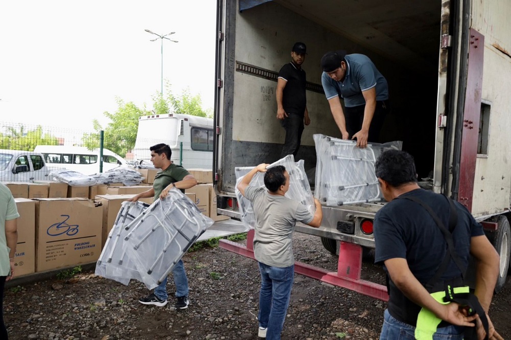 Salud Colima: llegan 330 sillas de ruedas y otros apoyos funcionales al PBP