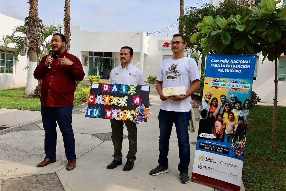 Salud Colima conmemora el Día Mundial para la Prevención del Suicidio