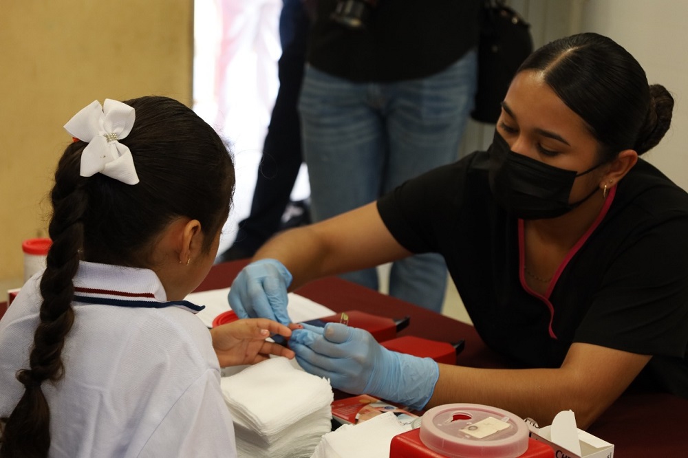 Reanudan Operación Salud Colima Tamizaje en las escuelas del estado