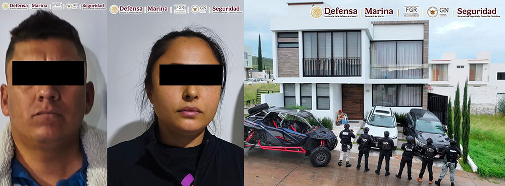 En Jalisco, tras orden de cateo logran la detención de Gustavo “N”, líder operativo de la “Barredora” en Guanajuato