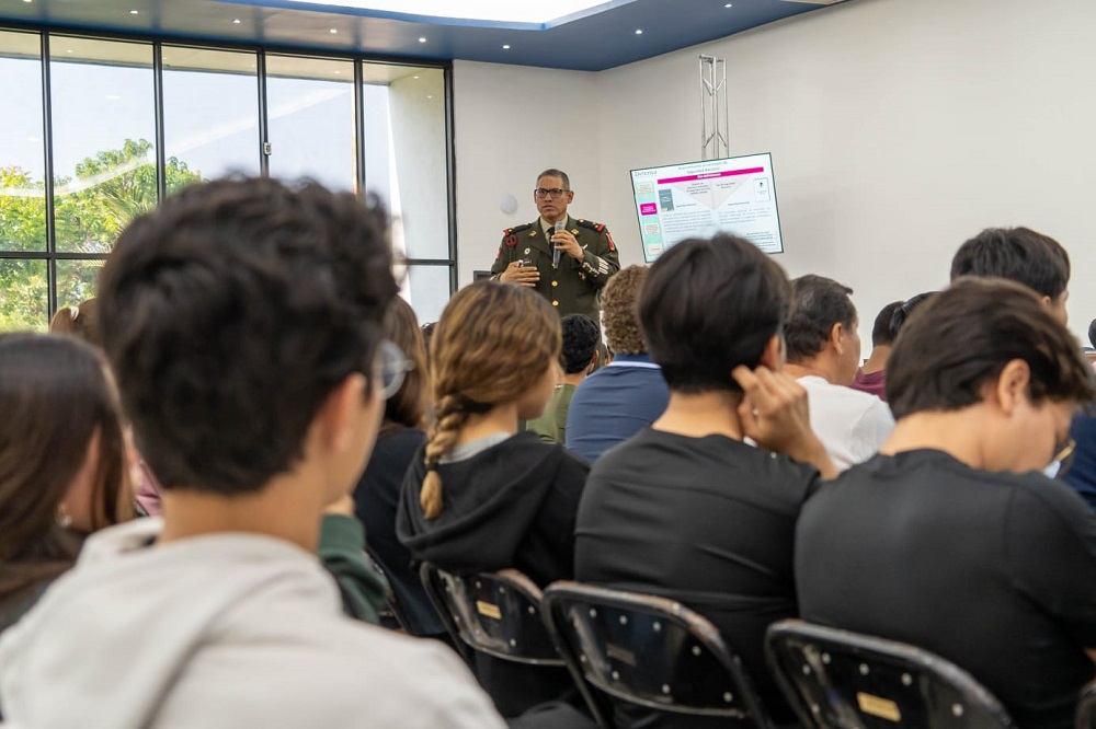 Realizan en Tec de Colima Conferencia Difusión de la Cultura de Seguridad Nacional