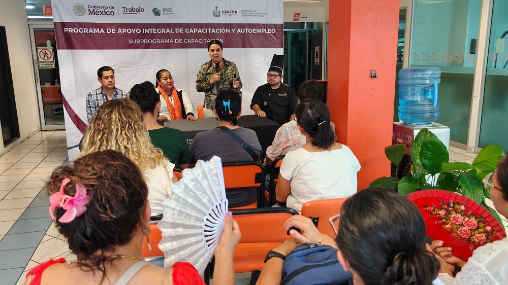 Gobierno del Estado de Colima impulsa autoempleo con curso gratuito de cocina tradicional