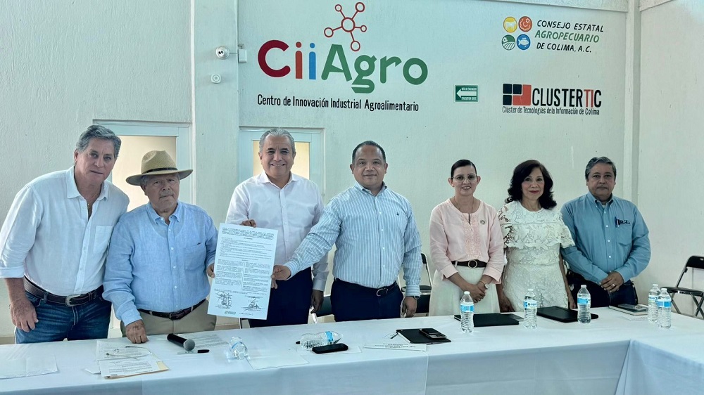 CANACINTRA Colima y Consejo Estatal Agropecuario firman convenio para impulsar la industrialización del campo