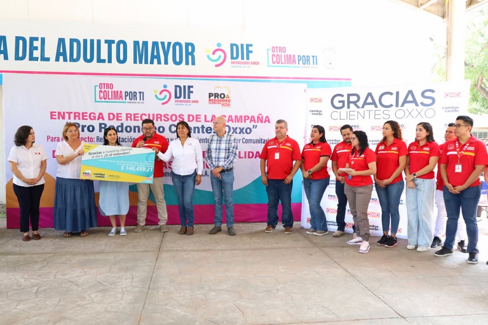 Juntos por Colima: Riult Rivera y OXXO rehabilitan comedor comunitario en El Mirador de la Cumbre