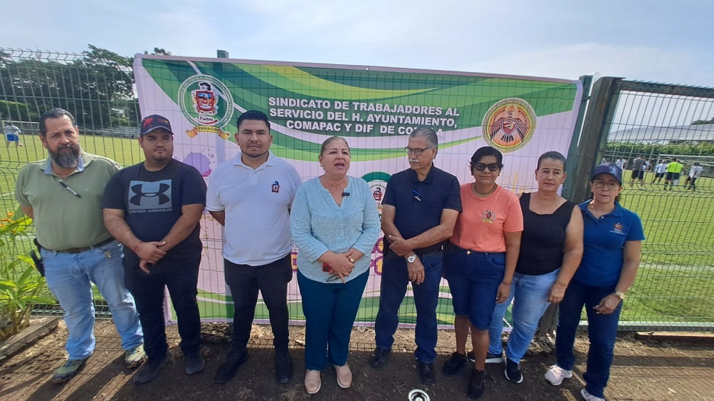Con torneos de fútbol y voleibol, inician festejos por el 40 aniversario del Sindicato de Trabajadores del Ayuntamiento de Comala
