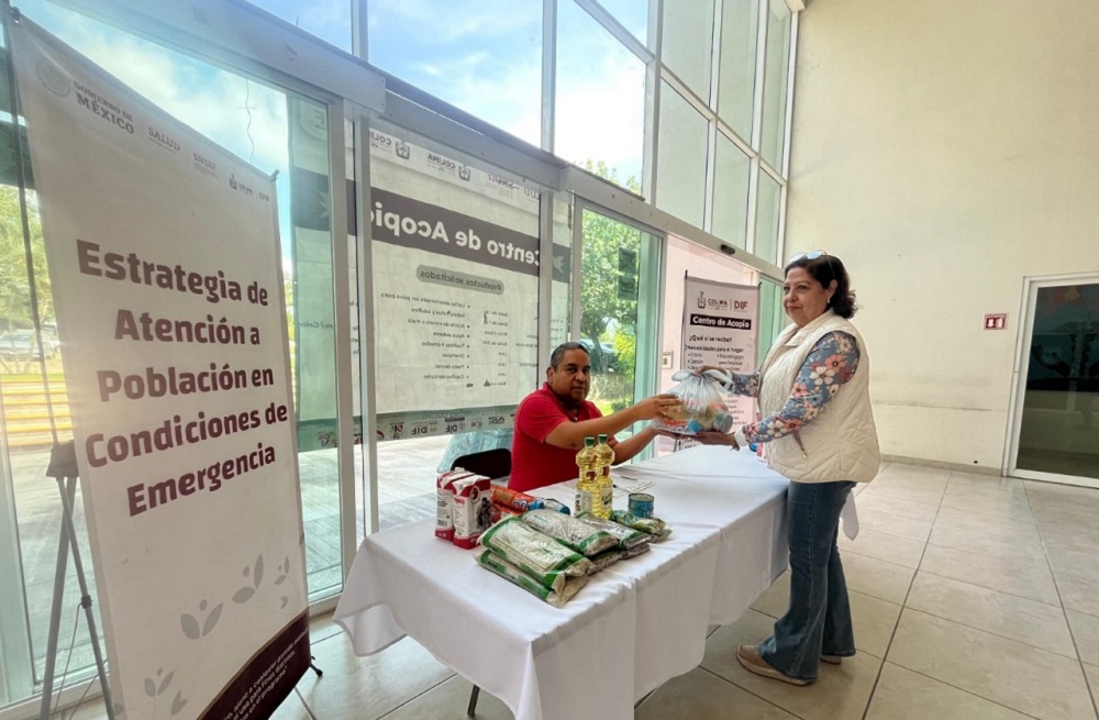 Gobierno del Estado de Colima abre Centros de Acopio a través del DIF