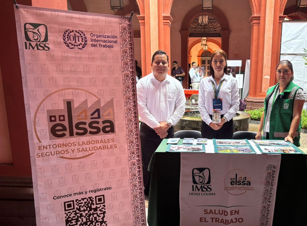 Promueve IMSS Colima Entornos Laborales Seguros y Saludables (ELSSA)