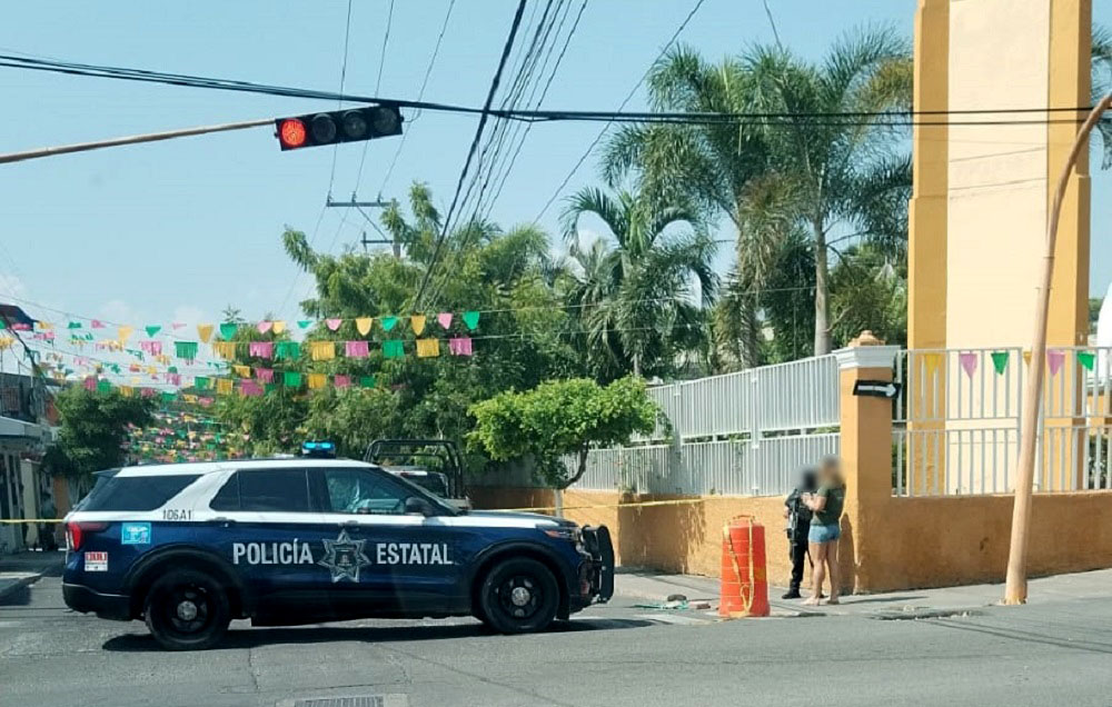 Reportan grave a hombre baleado en la colonia Las Amarillas, en Colima