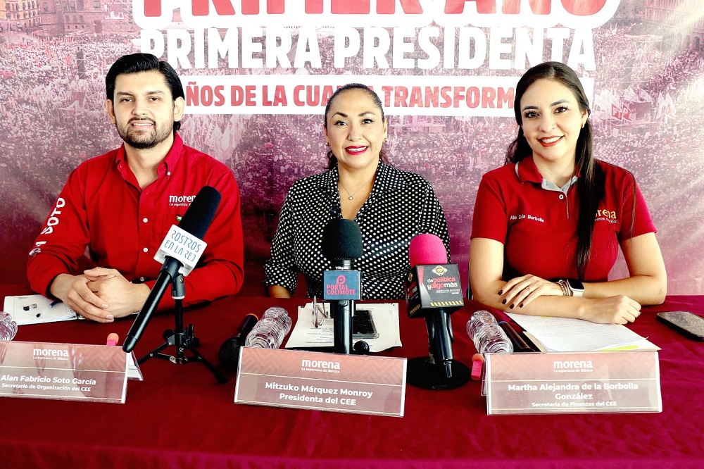 Gobierno de Indira Vizcaíno logró equilibrar las finanzas para priorizar a sectores en vulnerabilidad: Morena Colima