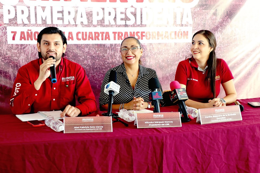 Avanza Morena Colima en su estrategia territorial