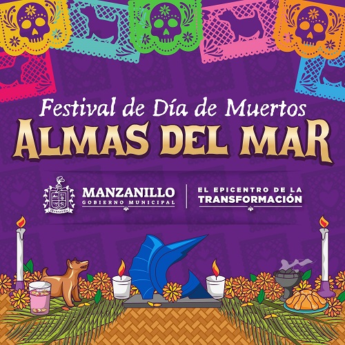 Festival de Día de Muertos “Almas del Mar” llega a todos los rincones de Manzanillo
