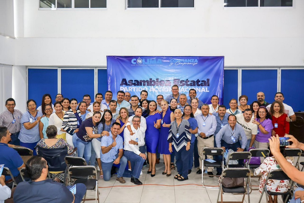 PAN Colima fortalece su estructura con nueva elección de Consejo Estatal