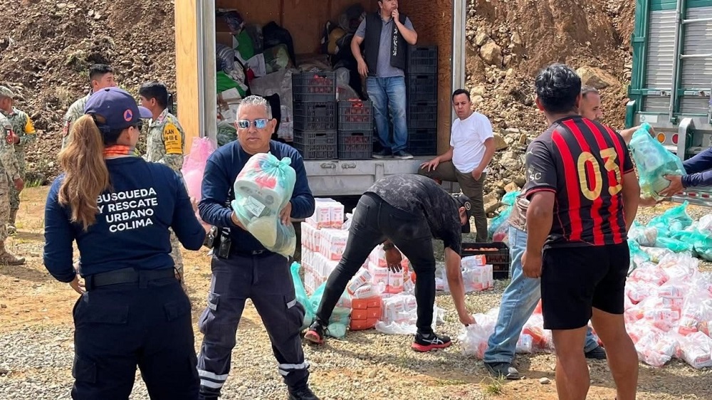 Reciben UEPC Colima y PC Manzanillo reconocimiento del Ayuntamiento de Tianguistengo, por apoyo brindado a personas damnificadas