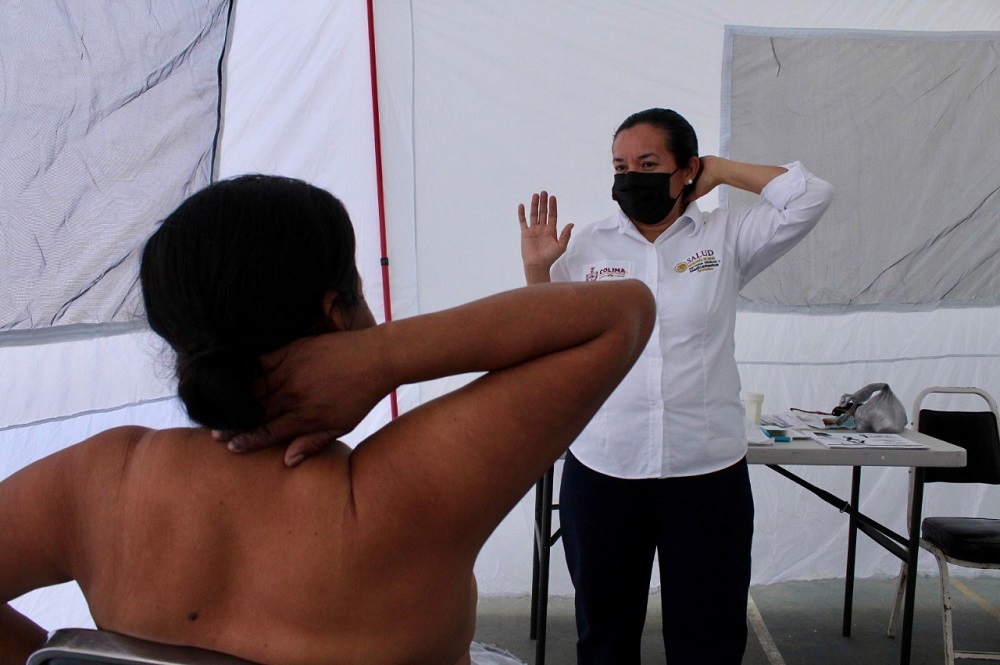 Concientiza Salud Colima sobre la importancia de una detección oportuna del cáncer de mama