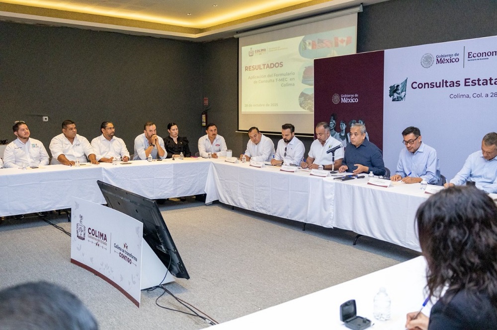 En Colima concluye con éxito la Consulta Pública para la Revisión del T-MEC
