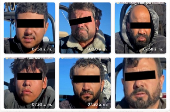 En Baja California, autoridades federales detienen a siete personas con armamento y desmantelan laboratorio