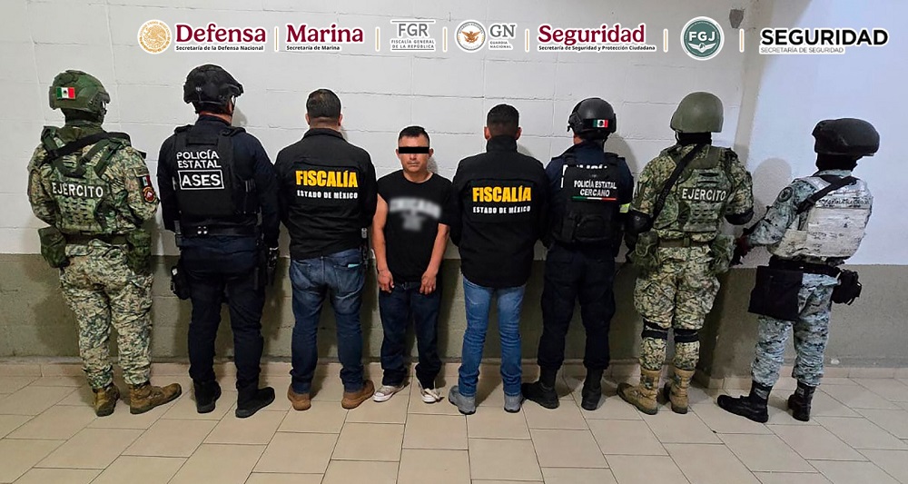 Detienen a Néstor “N” objetivo prioritario del Estado de México