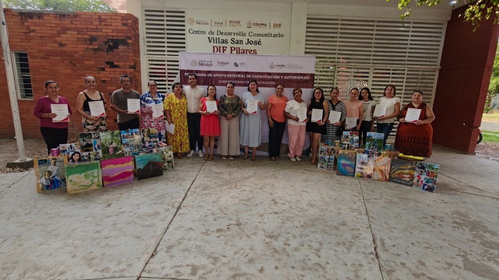 Subsecretaría del Trabajo fortalece el talento colimense con curso de resina epóxica