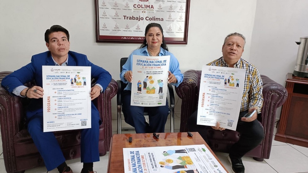 Gobierno del Estado de Colima invita a participar en la ‘Semana Nacional de Educación Financiera 2025’