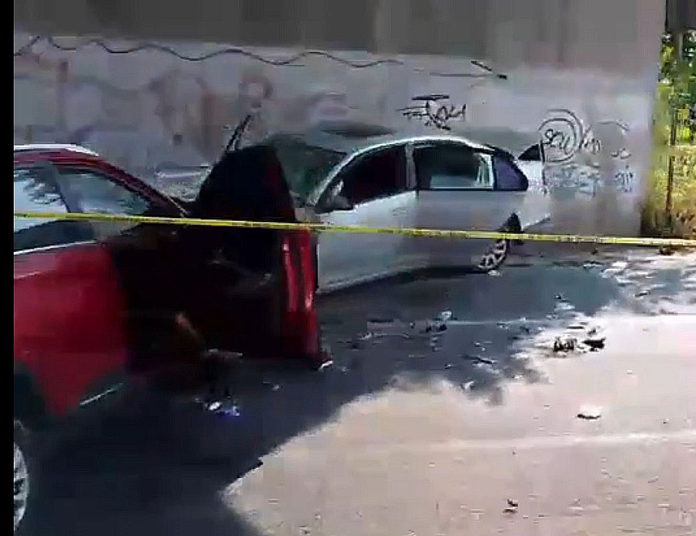 Joven de 27 años fallece en fuerte choque sobre la carretera al Naranjo en Manzanillo