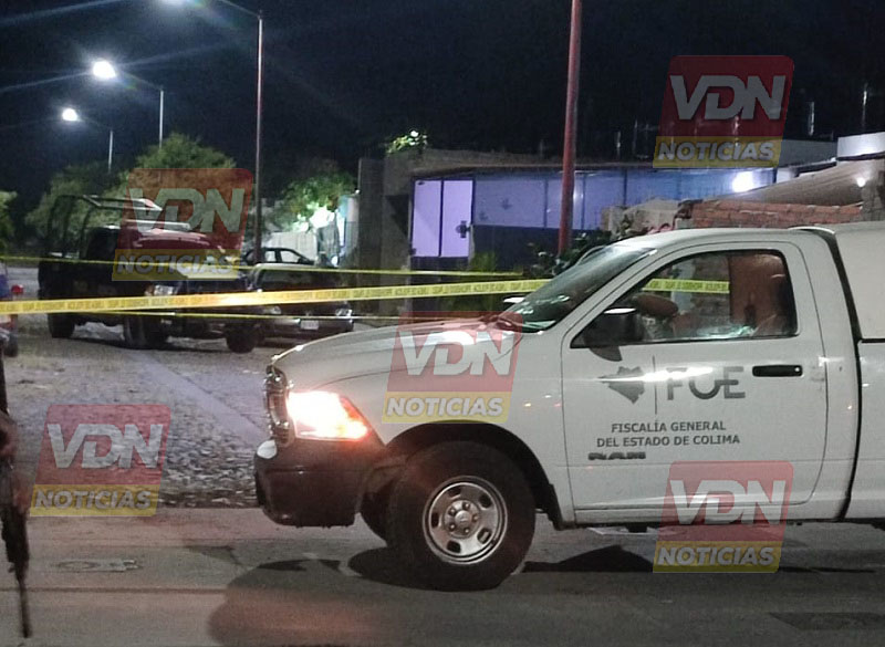 En agresión a balazos, asesinan a hombre en la colonia La Esperanza de Villa de Álvarez