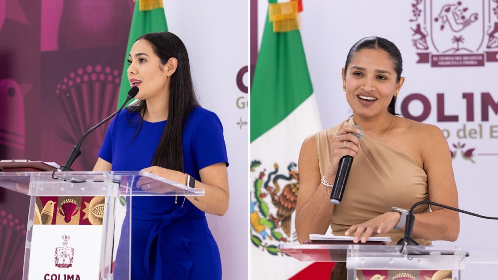 Gobernadora de Colima informa sobre entregas de laptops gratuitas a docentes y Mi ColiBeca para Empezar a estudiantes de preescolar y primaria