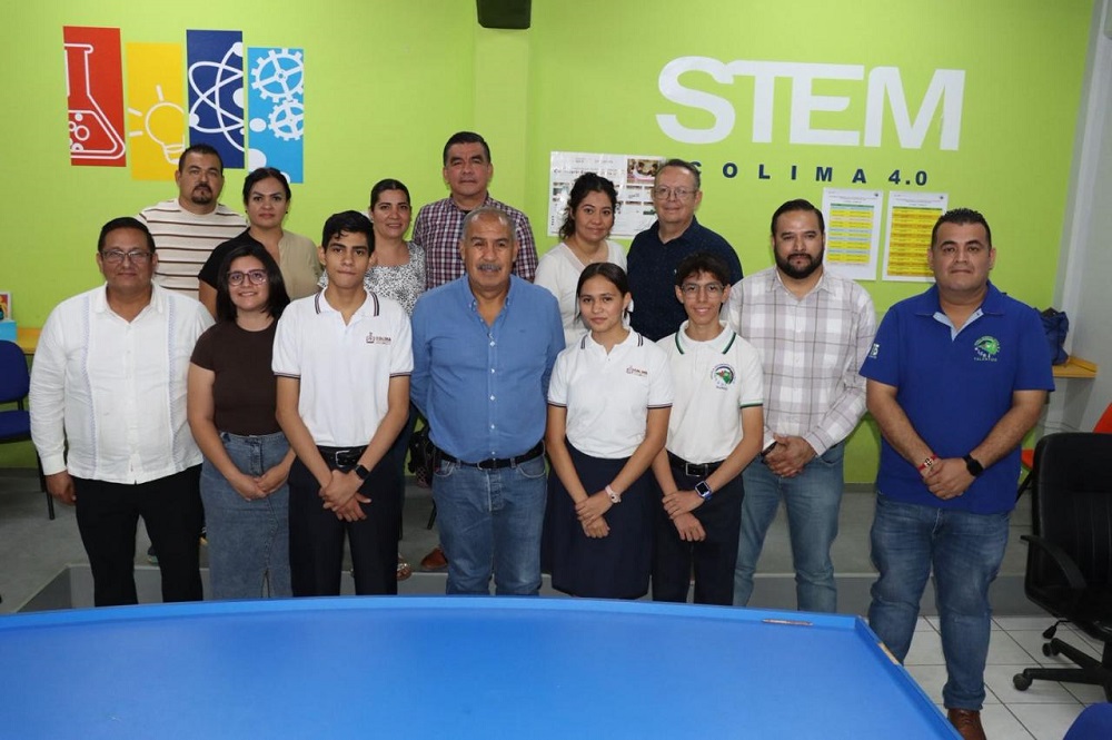 Estudiantes de excelencia representarán a Colima en la ExpoCiencias 2025, en Tamaulipas