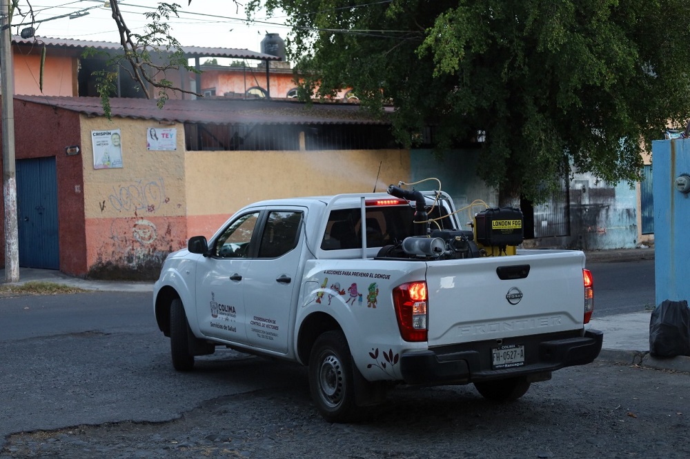 Colima, La Villa, Tecomán y Manzanillo en agenda de fumigación contra dengue