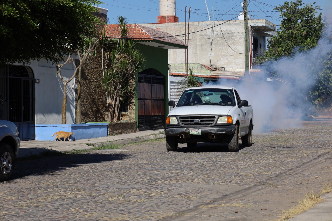 Salud Colima sigue fumigando contra dengue los cuatro municipios más grandes