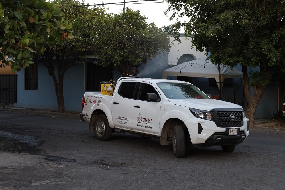 Salud Colima intensifica fumigación en Tecomán y otros municipios de riesgo