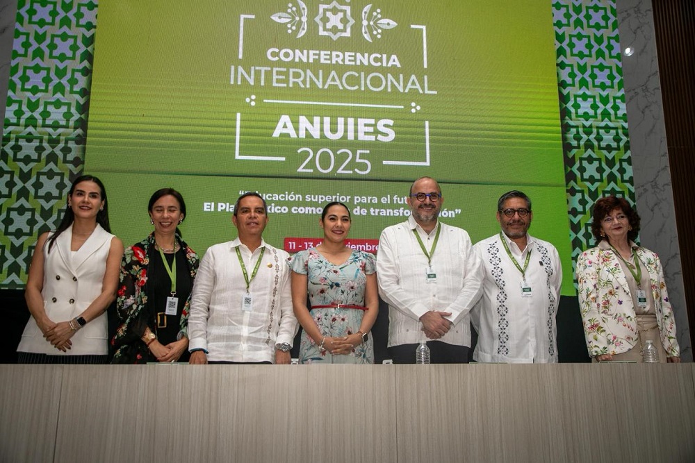 Gobernadora de Colima inaugura la XI Conferencia Internacional ANUIES 2025 en Manzanillo