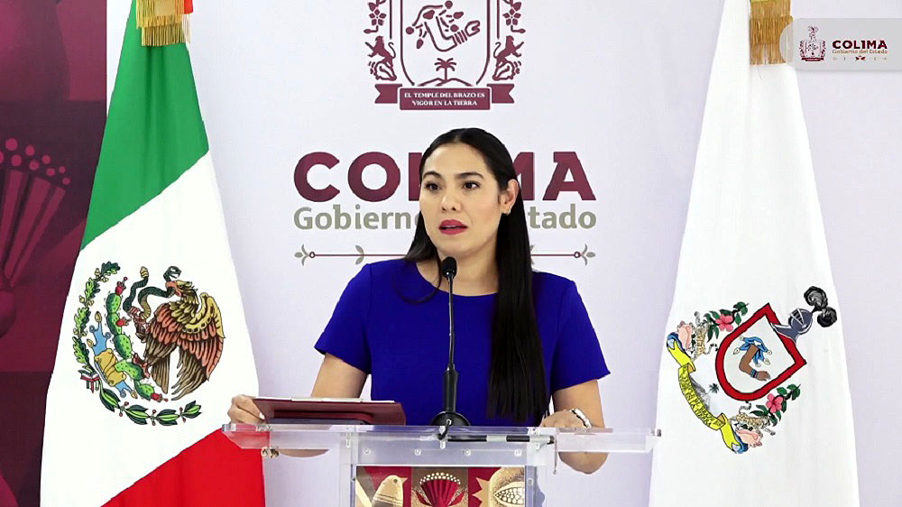 Indira Vizcaíno afirma que hay avances en investigaciones por incendios y robos en Colima