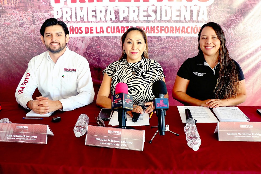 El impulso a la educación, el gran legado de Indira Vizcaíno: Morena Colima