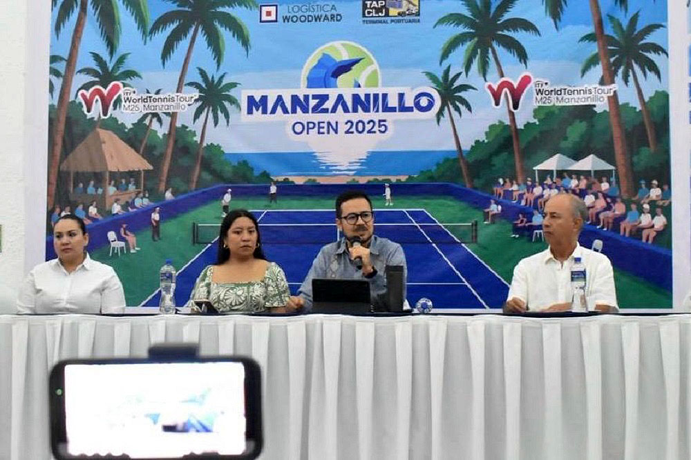 Acceso gratuito al ‘Manzanillo Tenis Open 2025’: Subsectur Colima
