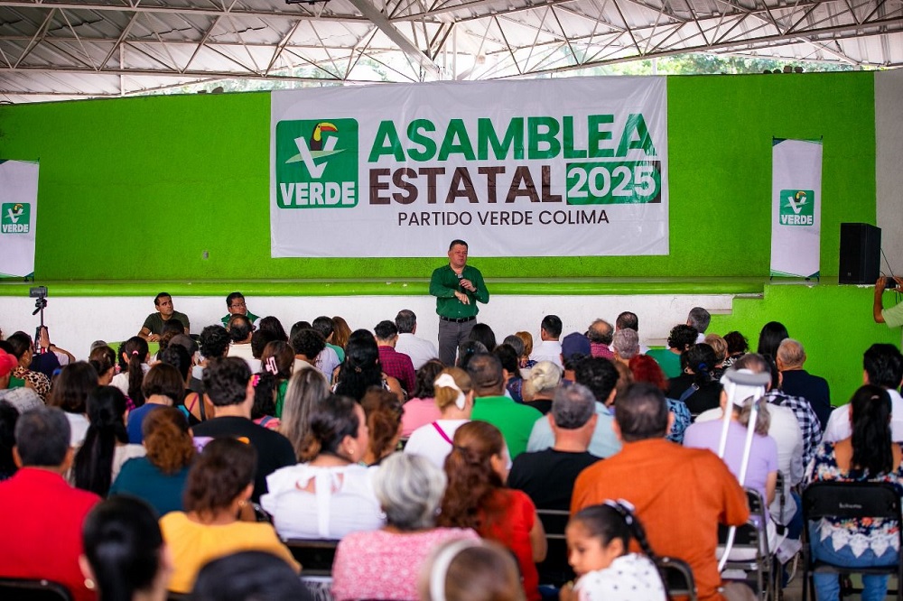 Partido Verde en Colima reafirma compromiso con la ciudadanía, designan delegados y el nuevo Consejo Político Estatal