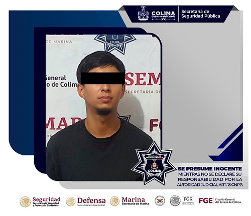 SSP: Policía Estatal de Colima detiene a masculino por violencia familiar tras reporte a C5i